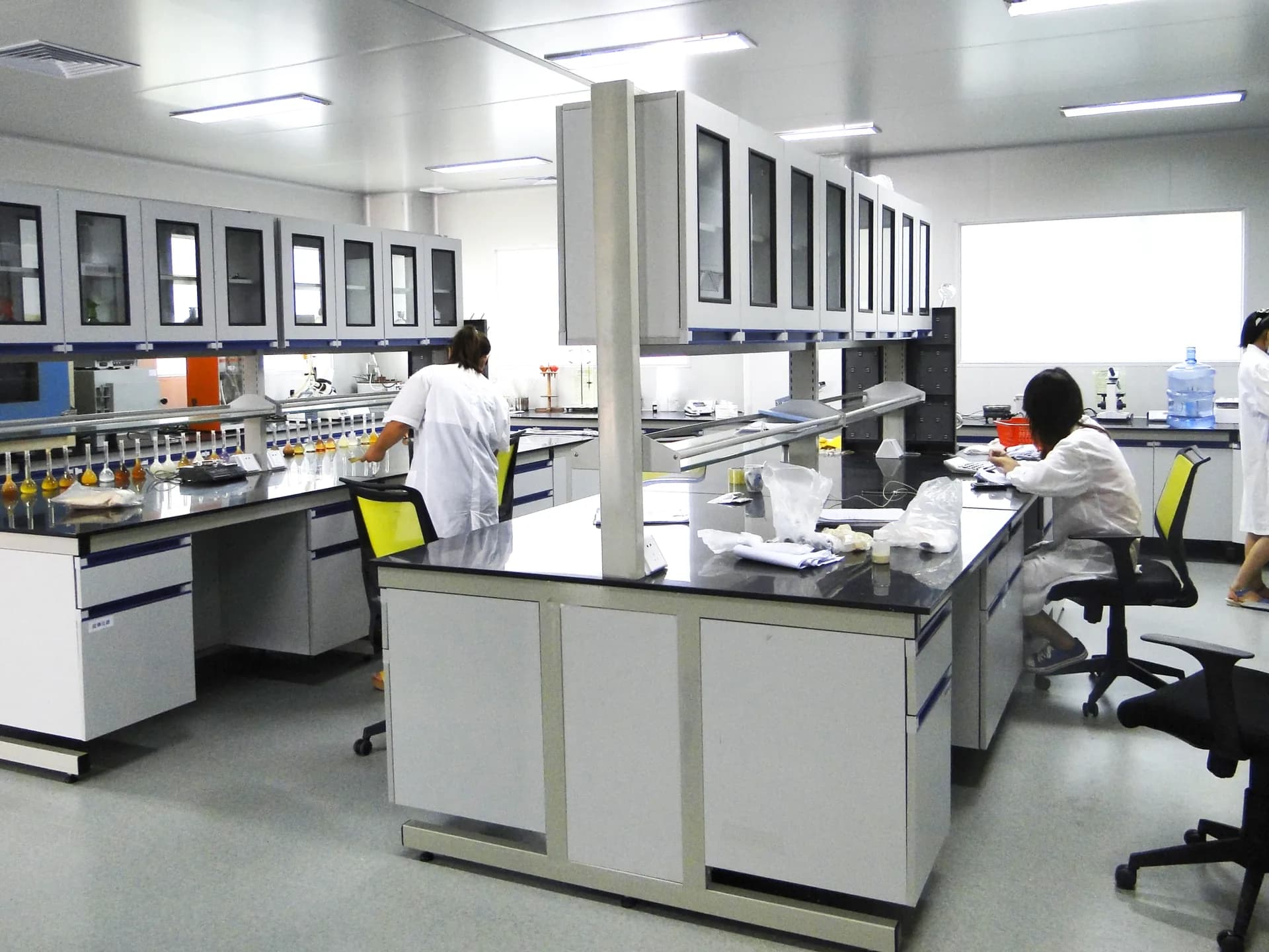 ADD laboratory team conducting food flavour research and sample evaluation